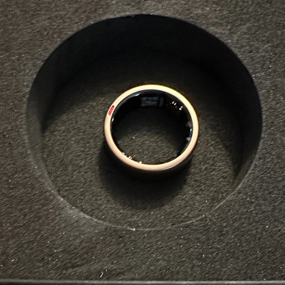 POBOVi Gen-1 Smart Ring - Rose Gold Size 8